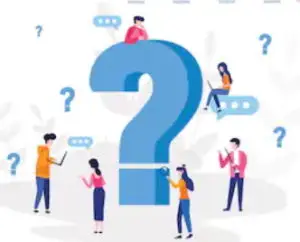 Question marks symbolizing preparing for an akashic reacords reading