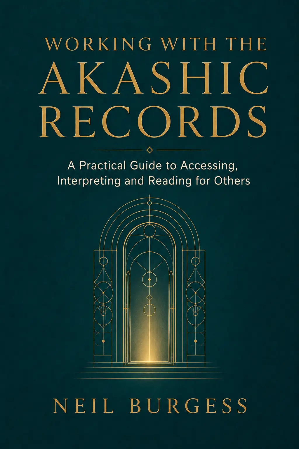 Front cover of book "Working with the Akashic Records"